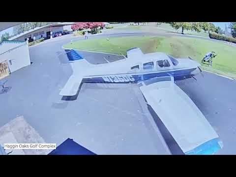 Small plane crash lands on Sacramento golf course