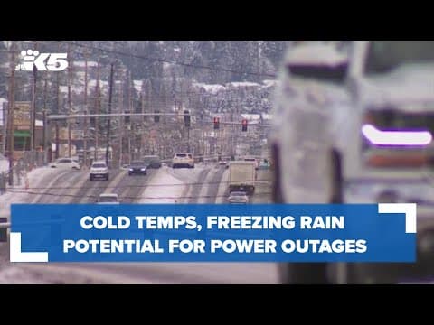 Cold temps, freezing rain, potential for power outages