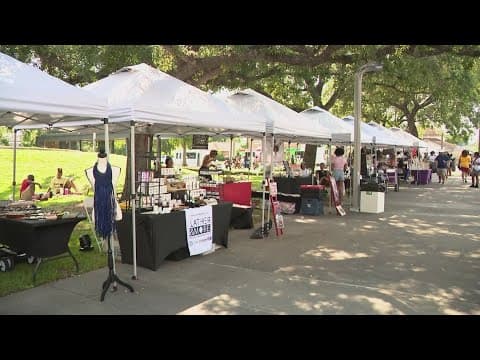 Houstonians celebrate Juneteenth at Emancipation Park