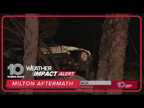 Widespread damage from tornadoes in West Palm Beach