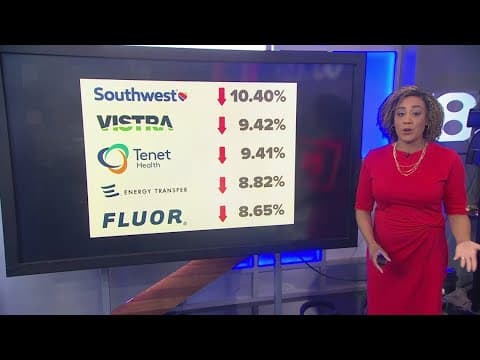 A look at the stock prices for the top 20 North Texas companies