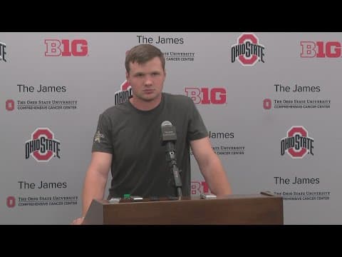 Kyle McCord interview | Ohio State fall camp