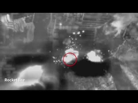 Israeli military releases footage said to show strikes in Lebanon