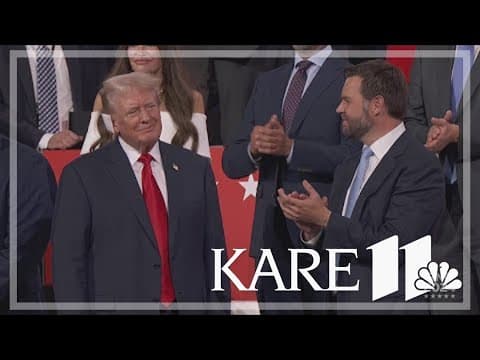 Trump arrives at Republican National Convention