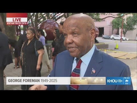 George Foreman's brother reflects on the boxing legend's life