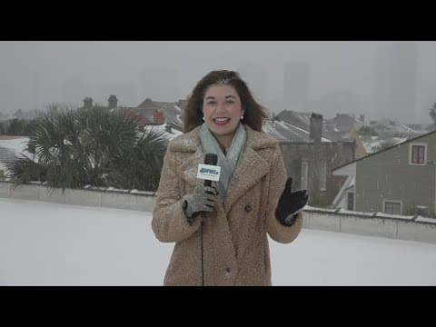 Snow team coverage: Latest in winter storm in Louisiana