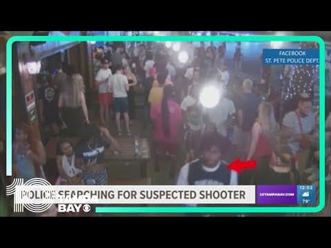 St. Pete police search for suspected shooter