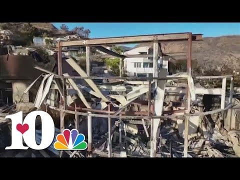 California fire victims now face the threat of mudslides