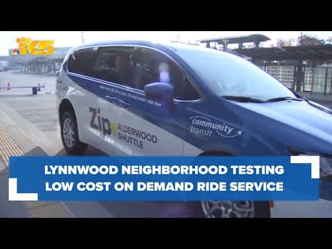 Lynnwood neighborhood testing new on demand ride service