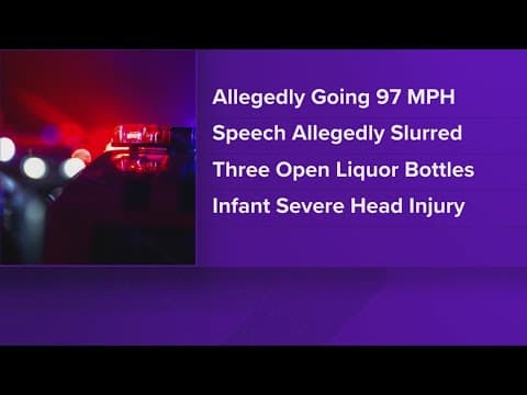 Police: Woman faces charges after infant injured in crash