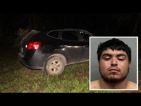 Manhunt underway for man investigators say went on violent crime spree in Brazoria County