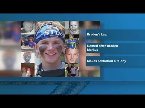 Braden's Law takes effect in Ohio, making sextortion a felony