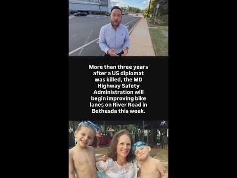 Bike lane changes coming three years after US diplomat’s death