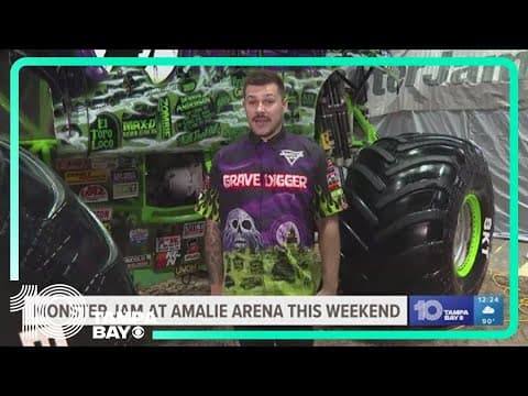 'Grave Digger' driver excited for this weekend's Monster Jam at Amalie Arena