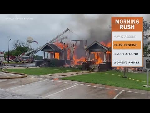 Officials investigating what destroyed historic Texas church