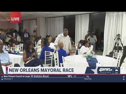 Elections on 4 | Oliver Thomas' election night headquarters