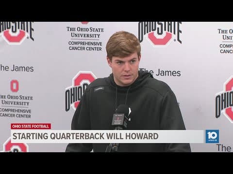 Will Howard pregame press conference | Ohio State-Indiana week
