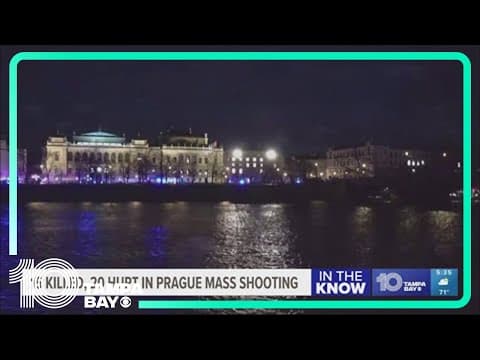 Gunman opens fire in a Prague university, killing 14 people in Czech Republic's worst mass shooting