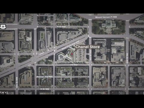 Fire extinguisher distraction fails in Chanel heist attempt, four arrested