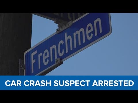 Car is caught crashing into parklet, suspect arrested