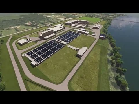 $1.6 billion water plant set to power Columbus growth with help from the sun