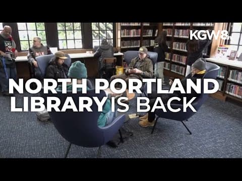 North Portland Library reopens