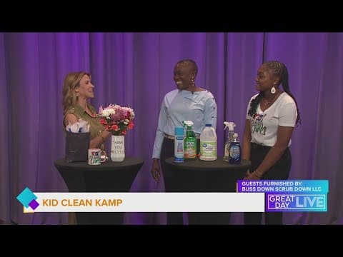 Get the kids to like to clean