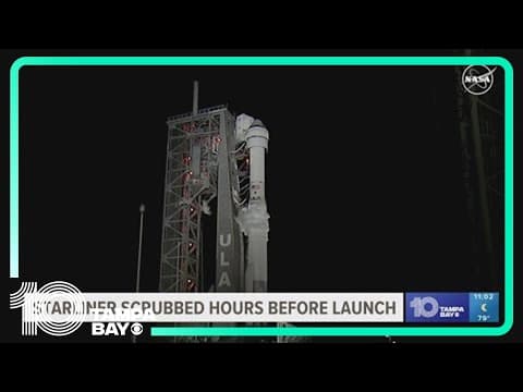 Boeing calls off its first astronaut launch because of valve issue on rocket