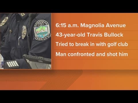 KPD: Suspect shot after trying to break into car, attacking man with golf club