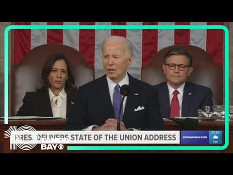 Takeaways from Biden's State of the Union address: Combative attacks on a foe with no name