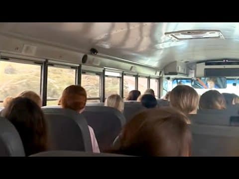 Texas campers sing worship on bus during evacuation after flooding