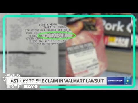 Today is the last day to claim your share of a $45 million Walmart settlement