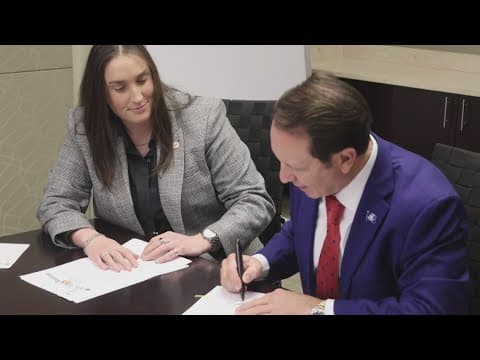 Gov. Landry joins President Trump to launch 'Operation GEAUX' with ICE in Louisiana