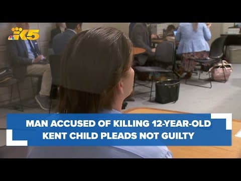 Man accused of killing 12-year-old Kent child on scooter pleads not guilty