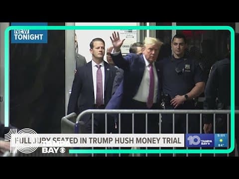 Opening statements set for Monday in Trump's hush money case after judge rejects latest bid to delay