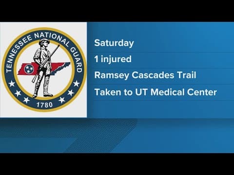 Tennessee Guardsmen rescue injured hiker in GSMNP