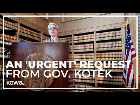 Gov. Kotek asks lawmakers to fund $130 million homelessness package