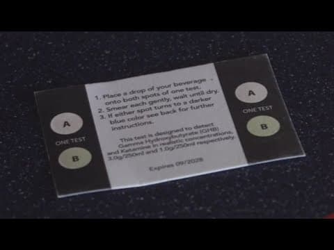A new CA law requires bars to provide drug testing kits to patrons. Here's how it works