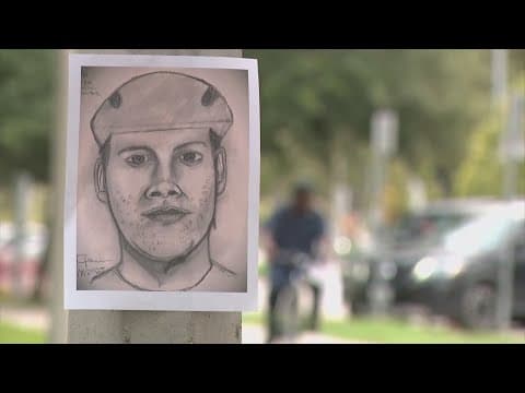 Suspect sought in trail assaults, robberies