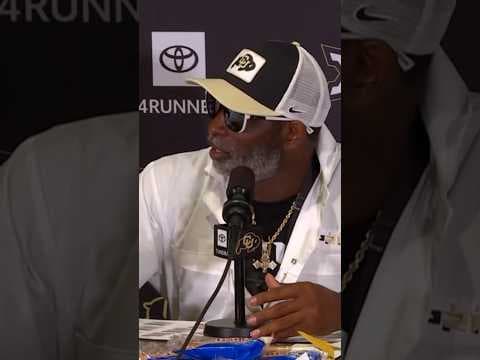 Deion Sanders Refuses Question From Denver Post Reporter Sean Keeler
