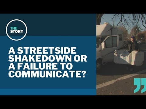 Northeast Portland neighbors feel they were shaken down by homeless man with busted RV