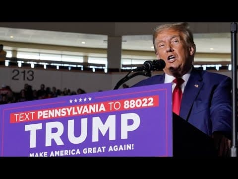 Watch Live: Former President Trump's motorcade heads to airport to fly to Washington, D.C.