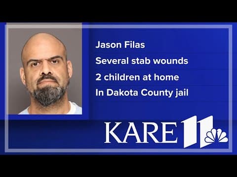 Burnsville man charged with murder in stabbing, prosecutor highlights domestic violence