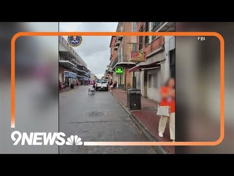 Man behind New Year's attack visited New Orleans before, recorded video with smart glasses, FBI says