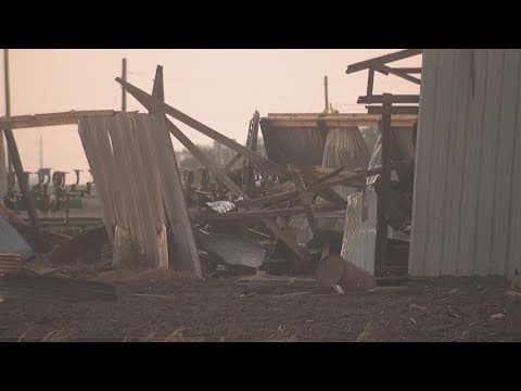 Tornado near El Campo leaves trail of destruction on historic family farm