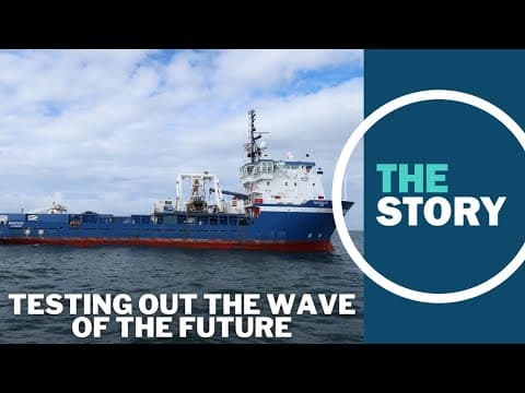 ‘It's been a huge, huge effort’: Wave energy testing site nearing completion off the Oregon Coast