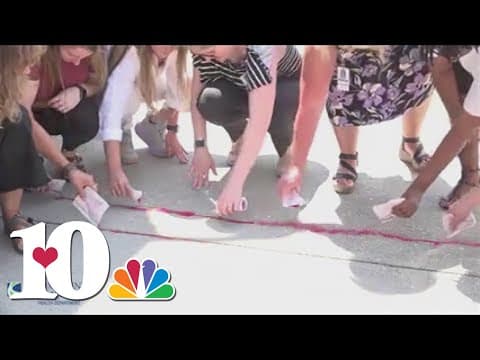 KCHD joins the 2023 Red Sand Project to raise awareness