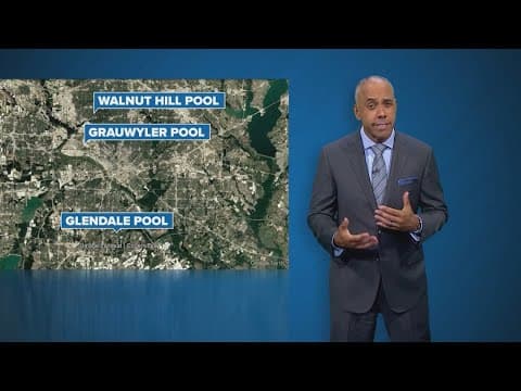 These are the Dallas pools that are set to close