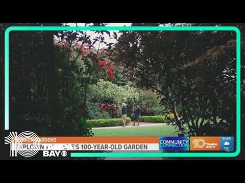 Community Connection: A look inside St. Pete's 100-year-old Sunken Gardens