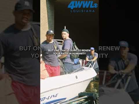 In the chaos of Katrina, a fire chief witnessed a stranger’s silent vigil for a disabled woman